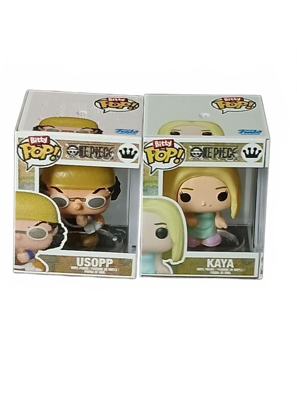 Funko Bitty Pop One Piece Usopp and Kaya 2 Pack Mini Figures